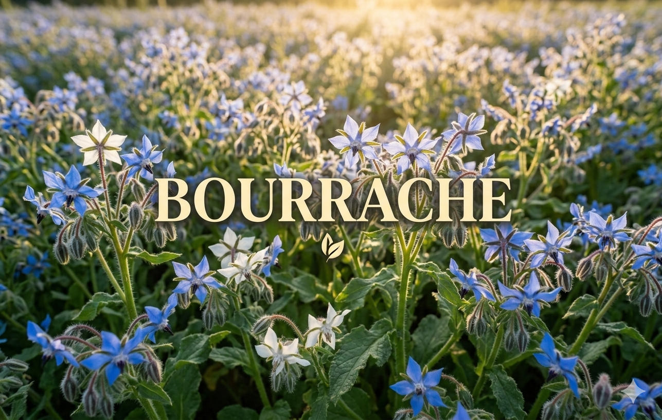 Tout savoir sur la bourrache. De ses fleurs en étoile à son huile riche en oméga-6, découvrez comment cultiver et utiliser cette plante mellifère d'exception. Image