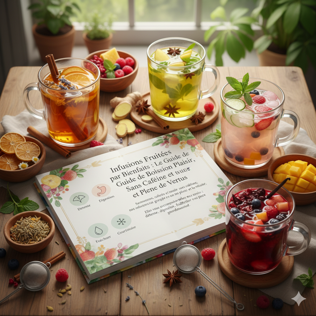 Infusion fruitée par bienfait