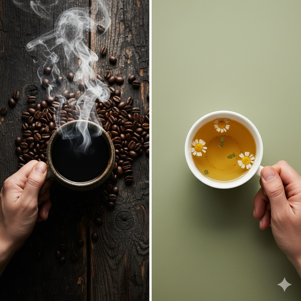 Tisane vs Café : Laquelle choisir