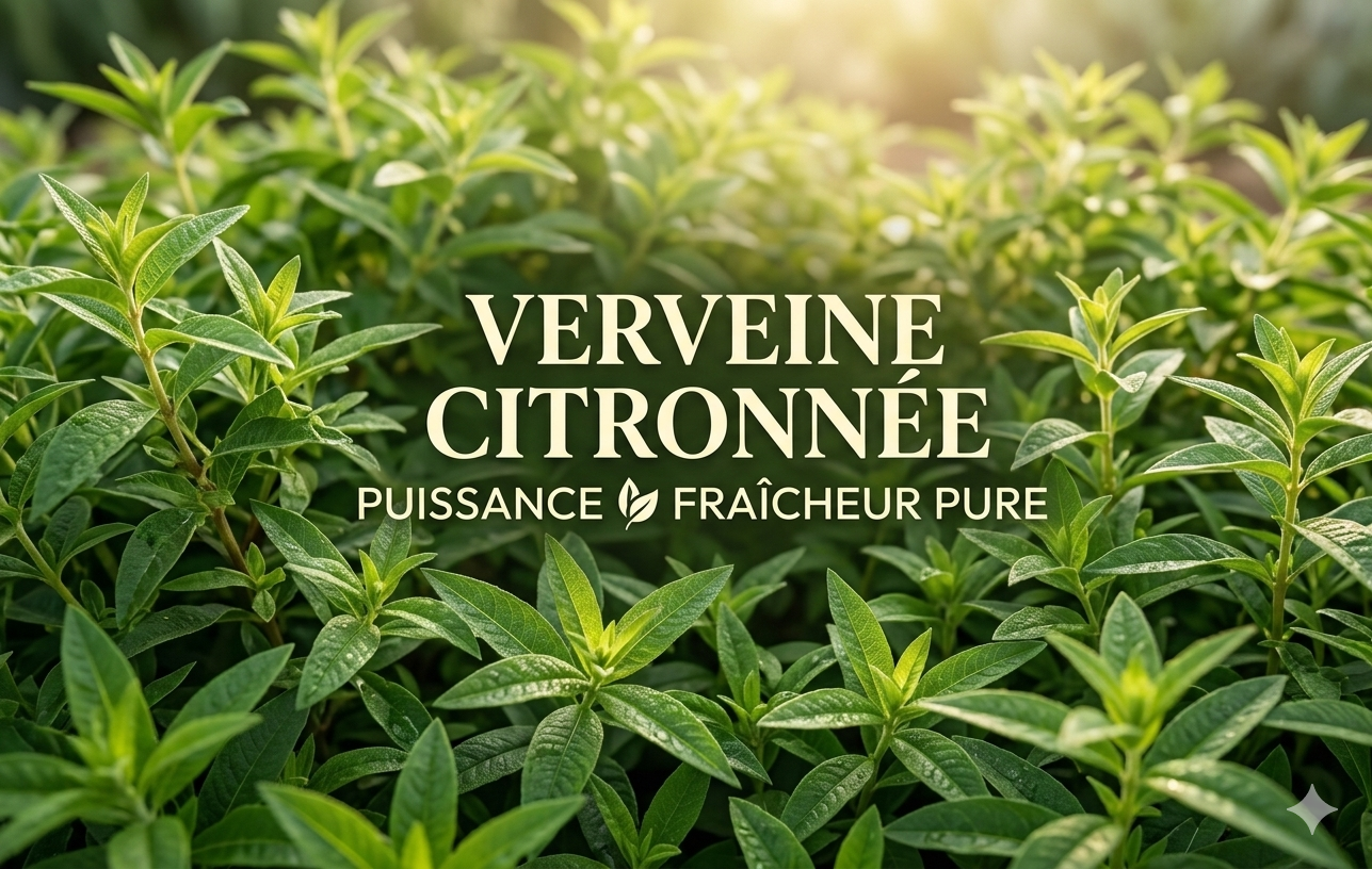 Profitez de la puissance et de la fraîcheur de la verveine citronnée (Aloysia citrodora). Idéale pour vos infusions du soir et vos recettes de cuisine parfumées. Image