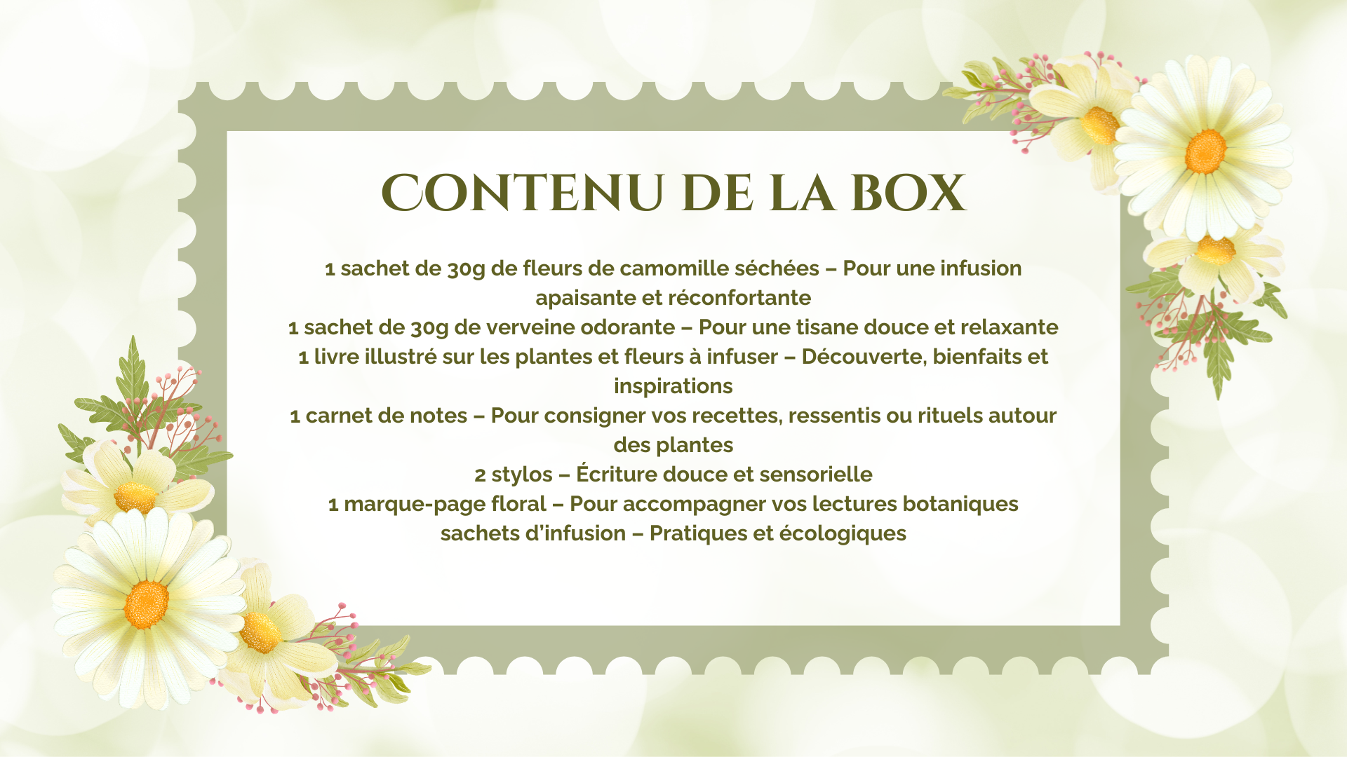 Box Murmures de Plantes