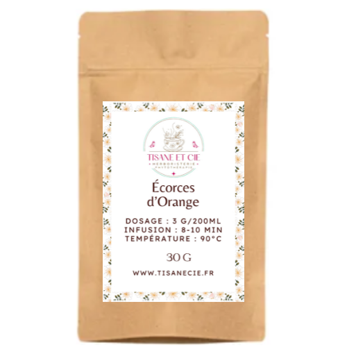 Écorce d’orange – Infusion douce, digestive & vitaminée